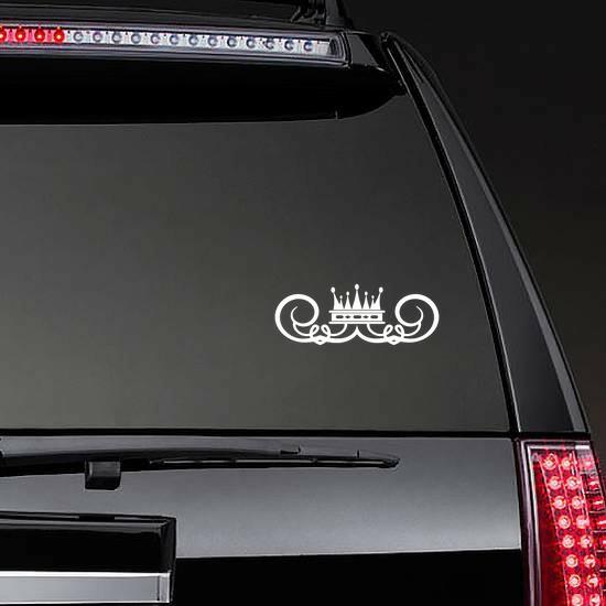 Adorable Crown Border Sticker | Crown Stickers Crown Stickers Crown Stickers