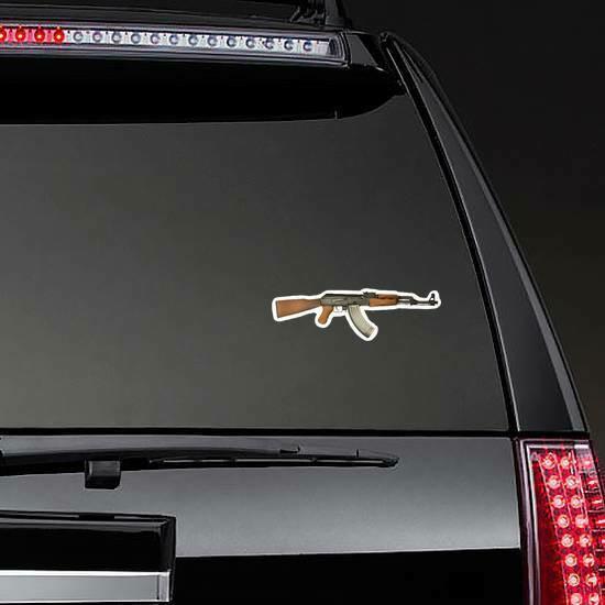 AK-47 Machine Gun Sticker | Gun Stickers & Decals Gun Stickers Gun Stickers & Decals