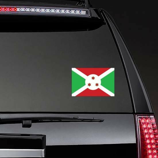 Burundi Flag Sticker | Country Flag Stickers Country Flag Stickers Country Flag Stickers