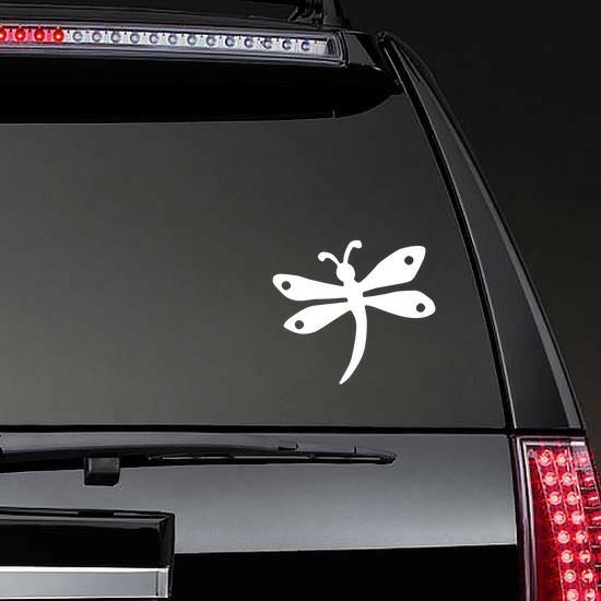 Dragonfly With Dots On Wings Sticker | Dragonfly Stickers Dragonfly Stickers Dragonfly Stickers