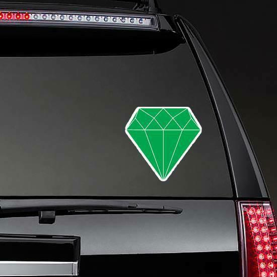 Green Diamond Sticker | Diamond Stickers Diamond Stickers Diamond Stickers