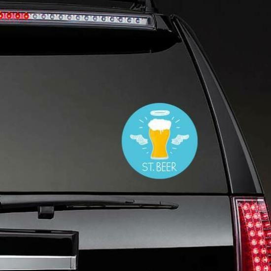 Heaven Beer Concept "St. Beer" Sticker | Beer Stickers Beer Stickers Beer Stickers