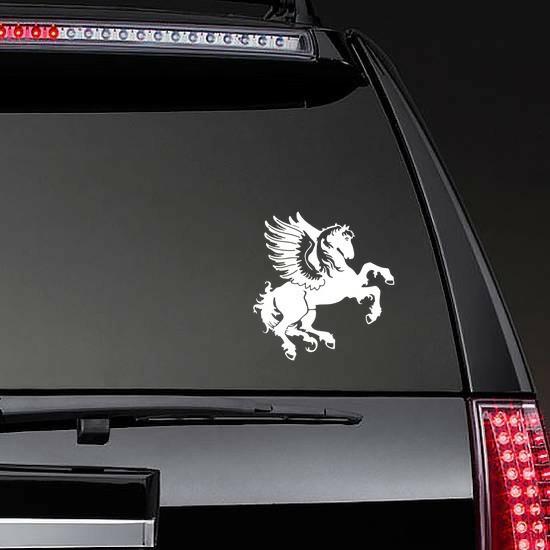 Intricate Pegasus Horse Sticker | Unicorn and Pegasus Stickers Girly Girl Stickers Unicorn & Pegasus Stickers