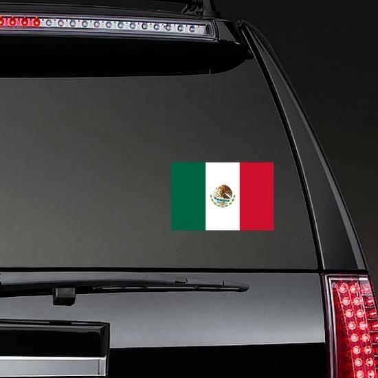 Mexico Flag Sticker | Country Flag Stickers Country Flag Stickers Country Flag Stickers