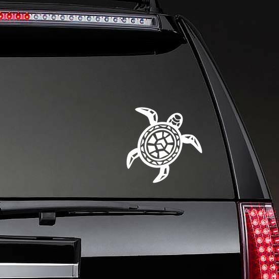 Neat Hawaiian Turtle Sticker | Turtle Stickers Hawaiian & Tropical Stickers Turtle Stickers