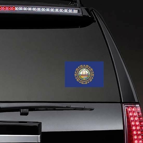 New Hampshire Nh State Flag Sticker | US State Flag Stickers Flag Stickers US State Flag Stickers