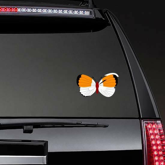 Orange and Red Butterfly Stickers and Decals | Butterfly Stickers Butterfly Stickers Butterfly Stickers