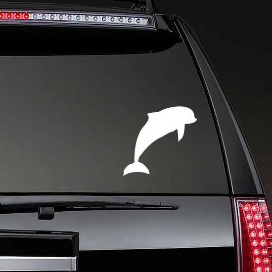 Stunning Dolphin Sticker | Dolphin Stickers Hawaiian & Tropical Stickers Dolphin Stickers