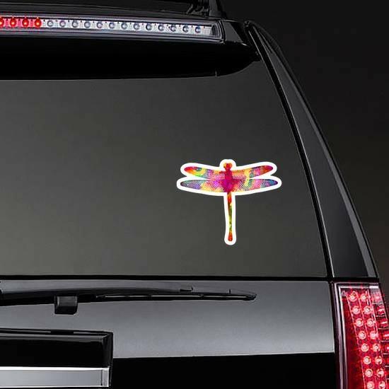 Sweet Colorful Dragonfly Sticker | Dragonfly Stickers Dragonfly Stickers Dragonfly Stickers