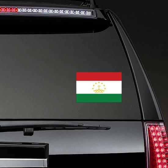 Tajikistan Flag Sticker | Country Flag Stickers Country Flag Stickers Country Flag Stickers