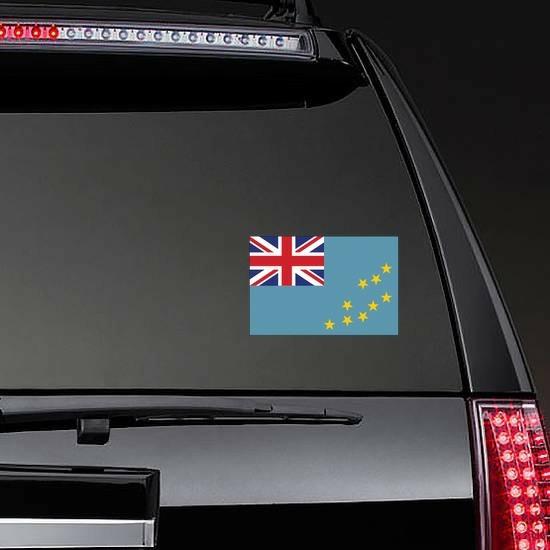 Tuvalu Country Flag Sticker | Country Flag Stickers Country Flag Stickers Country Flag Stickers