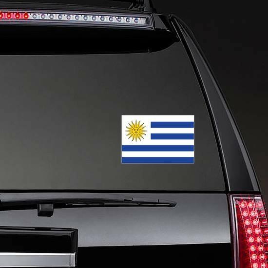 Uruguay Flag Sticker | Country Flag Stickers Country Flag Stickers Country Flag Stickers