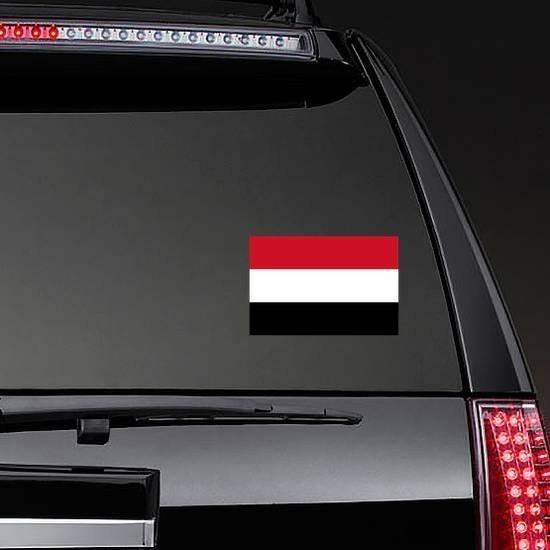 Yemen Flag Sticker | Country Flag Stickers Country Flag Stickers Country Flag Stickers