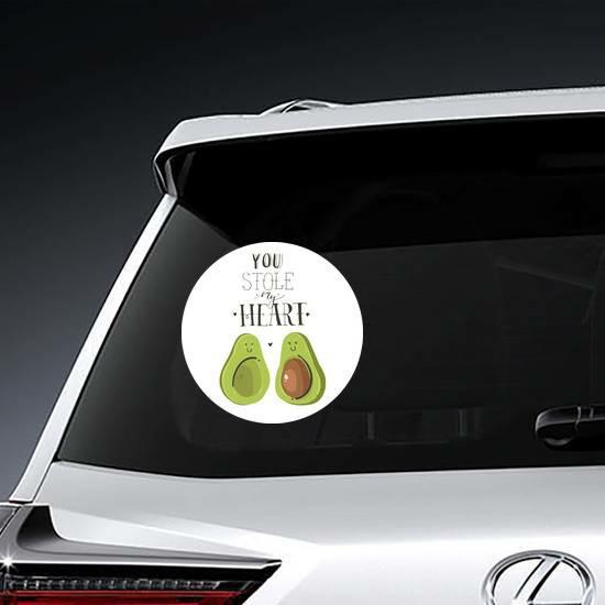 You Stole My Heart Avocado Sticker | Avocado Stickers Avocado Stickers Avocado Stickers