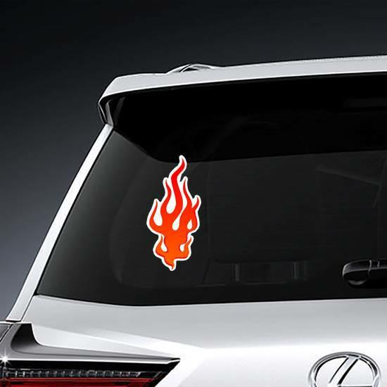 Growing Flames Sticker | Flame Decals for Your Car Flame Decals Flame Decals for Your Car