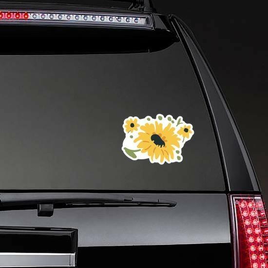 Fun Daisy Flower Sticker | Daisy Flower Stickers Daisy Flower Stickers Daisy Flower Stickers