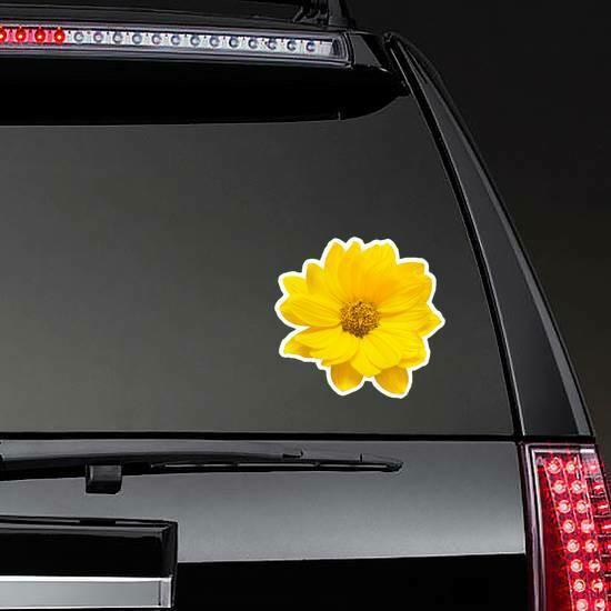 Realistic Yellow Daisy Sticker | Daisy Flower Stickers Daisy Flower Stickers Daisy Flower Stickers